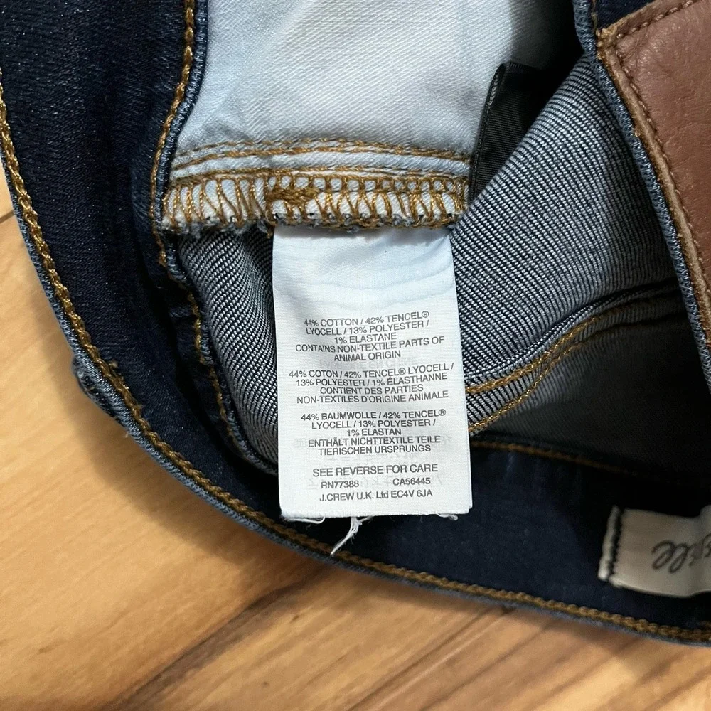 Lot of 2 Madewell Women's Jeans Sz 26 Skinny 9